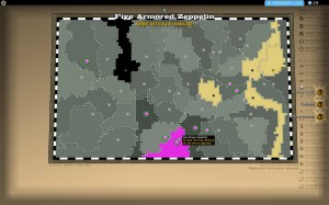 Atom Zombie Smasher Tactical map